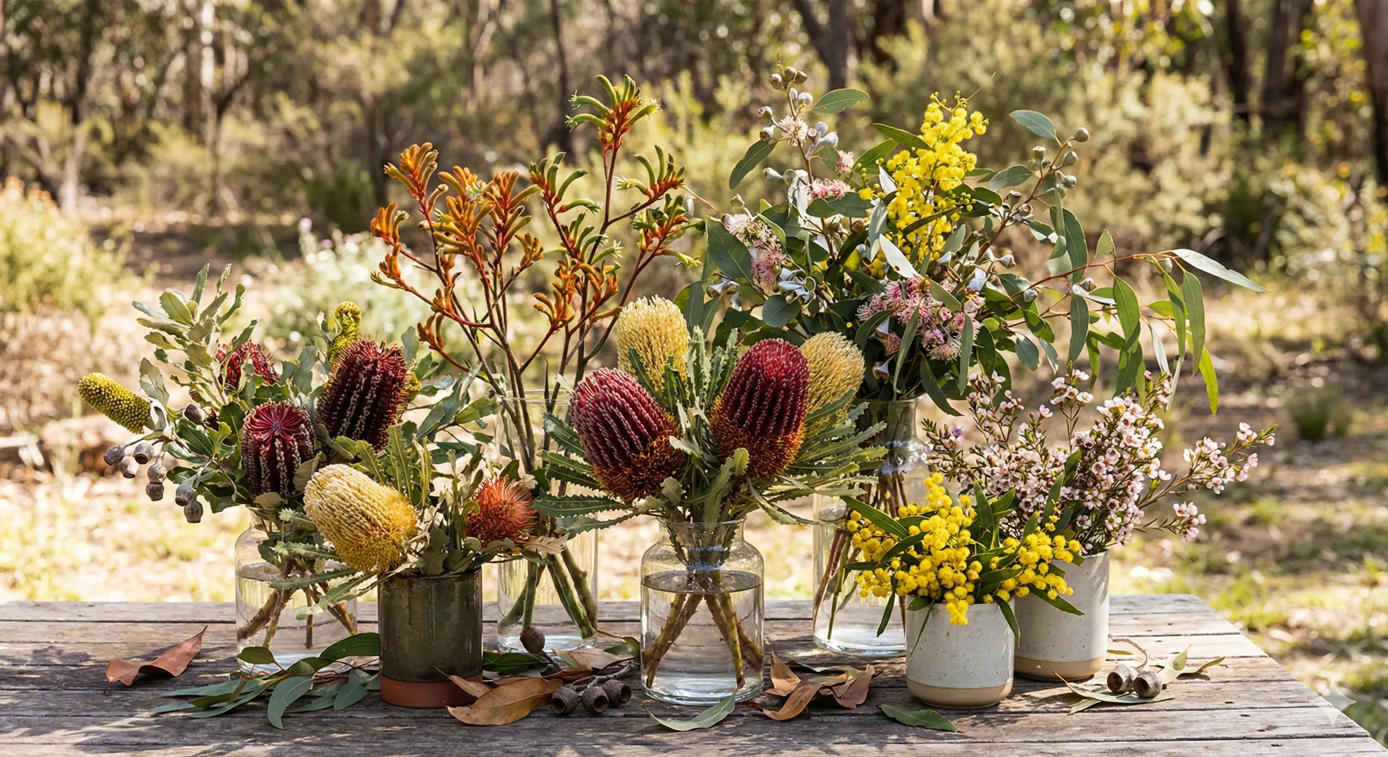 Australian Native Flora Collection featuring native flower designs